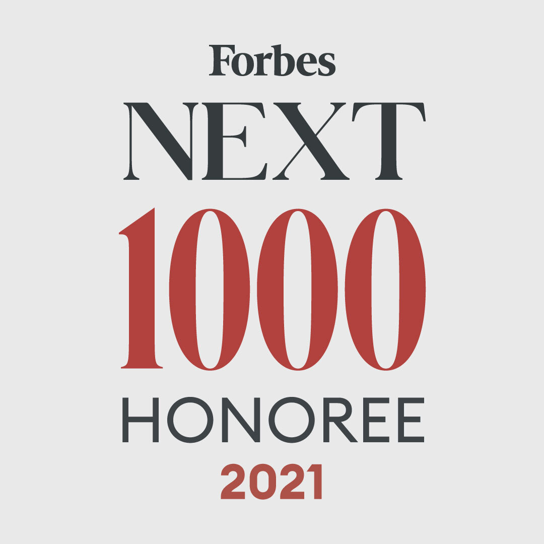 Forbes Next 1000 Honoree 2021